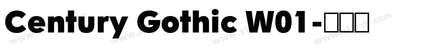 Century Gothic W01字体转换 Century Gothic W01字体转换